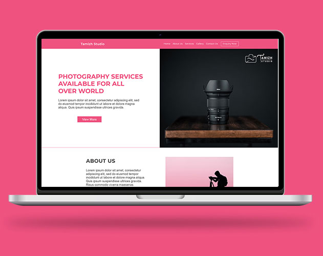 Photography Website